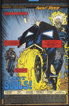 Extrait de Ghost Rider Vol.3 (1990) -18- Lost Souls!