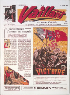 Extrait de (Recueil) Vaillant (Album du Journal - 1re série) -0- N° 31 à 44