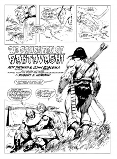 Extrait de The savage Sword of Conan The Barbarian (1974) -234- The Daughter of Raktavashi