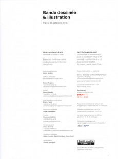 Extrait de (Catalogues) Ventes aux enchères - Daniel Maghen - Daniel Maghen - Bande dessinée & illustration - 11 octobre 2019 - Paris