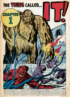 Extrait de Monsters on the prowl (Marvel comics - 1971) -15- The Thing Called It!