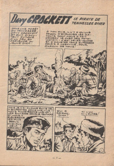 Extrait de Hondo (Davy Crockett puis) -23- Davy Crockett : Le pirate de Tennessee River