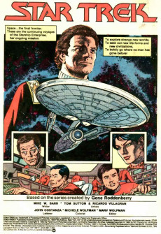 Extrait de Star Trek (1984) (DC comics) -1- Chapter I: The Wormhole Connection