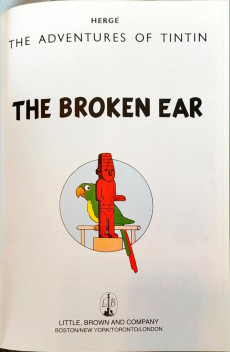 Extrait de Tintin (The Adventures of) -INT03- The Broken Ear - The Black Island - King Ottokar's Sceptre