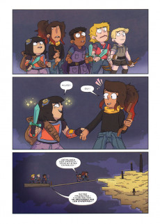 Extrait de Minecraft - La BD officielle -1- Chasse à l'Ender Dragon