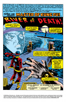 Extrait de Master of Kung Fu Vol. 1 (Marvel - 1974) -23- River of Death!