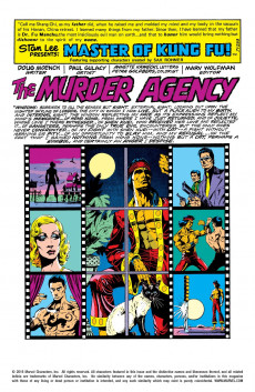 Extrait de Master of Kung Fu Vol. 1 (Marvel - 1974) -40- Fury Erupts in... The Murder Agency!