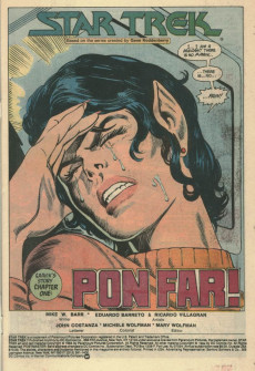 Extrait de Star Trek (1984) (DC comics) -7- The Origin of Saavik!