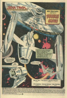 Extrait de Star Trek (1984) (DC comics) -10- New Frontiers, Chapter 2: Double Image