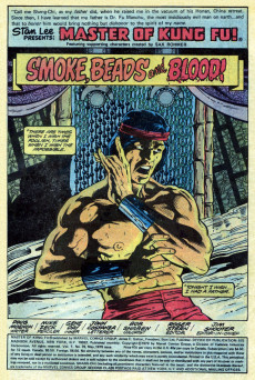 Extrait de Master of Kung Fu Vol. 1 (Marvel - 1974) -76- Battle on the Waterfront!