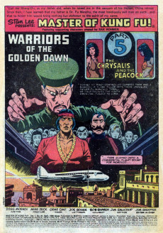 Extrait de Master of Kung Fu Vol. 1 (Marvel - 1974) -87- The Deadly Return of Zaran the Weapons Master!