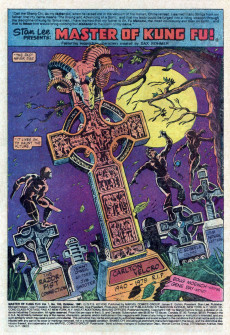 Extrait de Master of Kung Fu Vol. 1 (Marvel - 1974) -105- Again... Again... Again... ...Razor Fist!