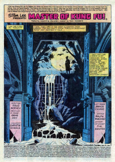 Extrait de Master of Kung Fu Vol. 1 (Marvel - 1974) -120- Dweller by the Dark Stream!