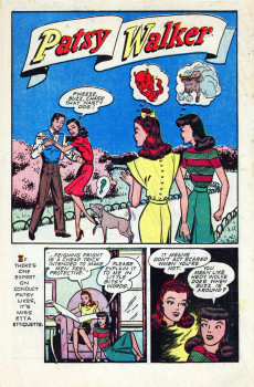 Extrait de Patsy Walker (1945) -4- Patsy Walker