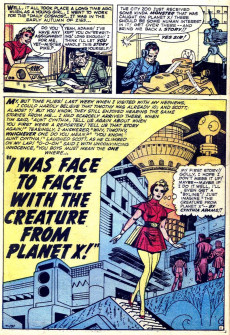 Extrait de Strange Worlds (1958) -3- I Was Face to Face with the Creature From Planet X!