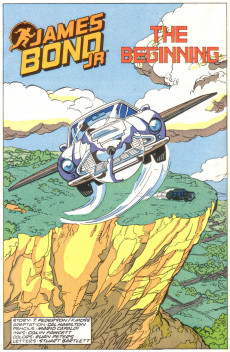 Extrait de James Bond Jr (Marvel Comics - 1992) -1- James Bond Jr