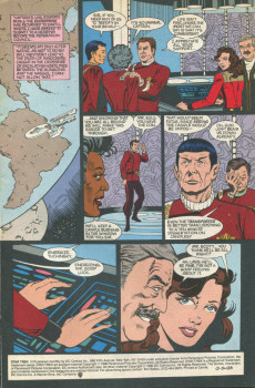 Extrait de Star Trek (1989) (DC comics) -10- Opening Arguments