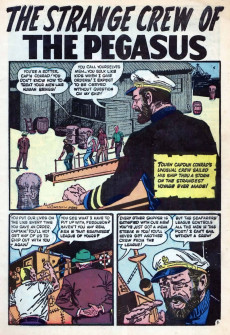 Extrait de Strange Stories of Suspense (1955) -8- Thumbs Down!; The Strange Crew of the Pegasus!; Is There Any Escape from a 
