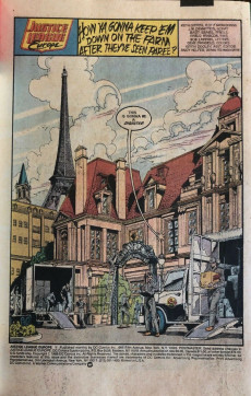 Extrait de Justice League Europe (1989) -1- How Ya Gonna Keep 'Em Down on the Farm After They've Seen Paree?