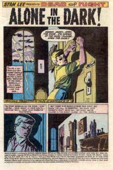 Extrait de Dead of Night Vol.1 (1973) -8- Midnight Brings Dark Madness!