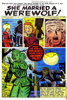Extrait de Uncanny Tales Vol.1 (Atlas - 1952) -4- She Married a Werewolf