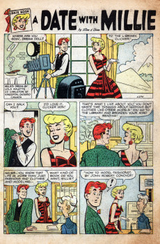 Extrait de A Date with Millie Vol.1 (1956) -1- (sans titre)
