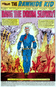 Extrait de Rawhide Kid Vol.2 (Marvel - 1985) -4- Death of a Gunfighter!