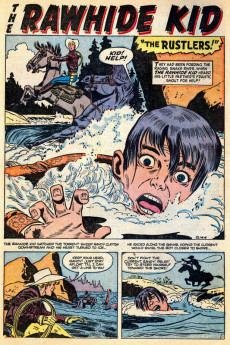 Extrait de Rawhide Kid Vol.1 (1955) -3- Rustlers!