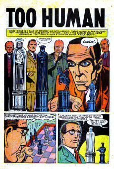 Extrait de Uncanny Tales Vol.1 (Atlas - 1952) -30- Too Human!