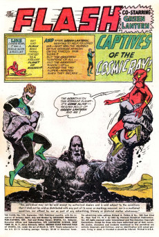 Extrait de The flash Vol.1 (1959) -131- Captives of the Cosmic Ray!