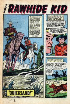 Extrait de Rawhide Kid Vol.1 (1955) -6- Six-Gun Lesson!