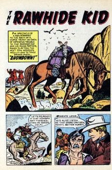 Extrait de Rawhide Kid Vol.1 (1955) -7- Trapped!
