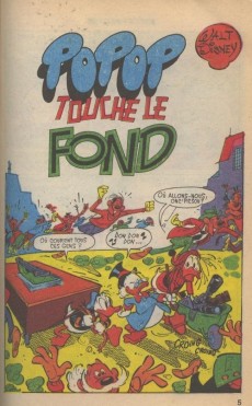 Extrait de Mickey Parade -99- Popo touche le fond !