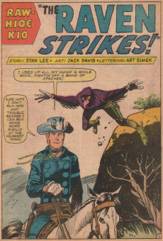 Extrait de Rawhide Kid Vol.1 (1955) -35- The Raven Strikes!