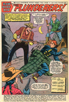 Extrait de Rawhide Kid Vol.1 (1955) -55- The Plunderers!