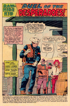 Extrait de Rawhide Kid Vol.1 (1955) -64- Duel of the Desperadoes!