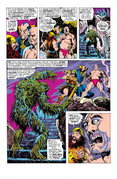 Extrait de Man-Thing (Giant Size) (Marvel Comics - 1974) -3- A world he never made!