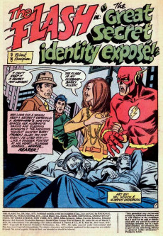 Extrait de The flash Vol.1 (1959) -204- The Great Secret Identity Exposé