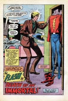 Extrait de The flash Vol.1 (1959) -215- Death of an Immortal!