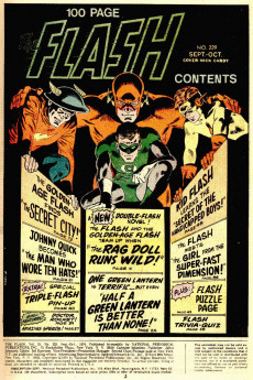 Extrait de The flash Vol.1 (1959) -229- The Astonishing Rag Doll Runs Wild!