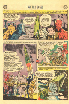 Extrait de Metal Men Vol.1 (DC Comics - 1963) -5- Menace of the Mammoth Robots!