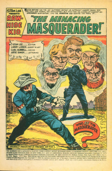 Extrait de Rawhide Kid Vol.1 (1955) -119- The Masquerader