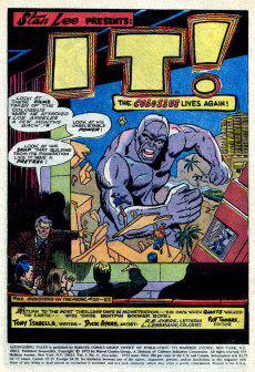Extrait de Astonishing Tales Vol.1 (1970) -21- It!