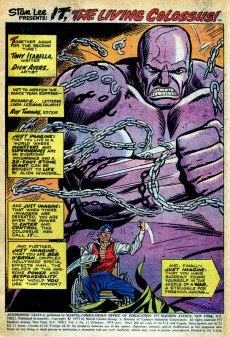 Extrait de Astonishing Tales Vol.1 (1970) -22- It! : Granitor--Lord of the Gargoyles!