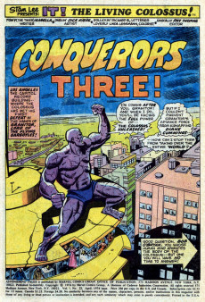 Extrait de Astonishing Tales Vol.1 (1970) -23- It! : To Destroy A World!