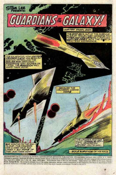 Extrait de Astonishing Tales Vol.1 (1970) -29- Guardians of the Galaxy