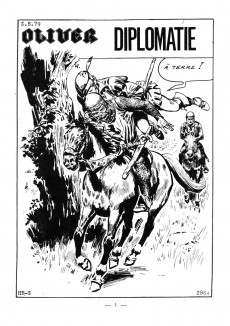 Extrait de Oliver (Impéria) -212- Diplomatie