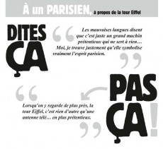 Extrait de Dites ça, pas ça ! - À un Parisien pour éviter tout malentendu !