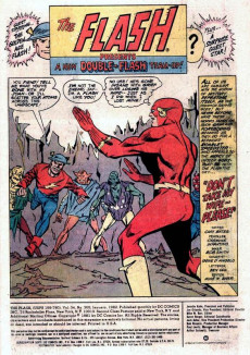 Extrait de The flash Vol.1 (1959) -305- Issue # 305