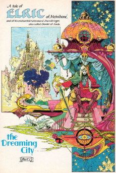Extrait de Marvel Graphic Novel (1982) -2- Elric: The Dreaming City